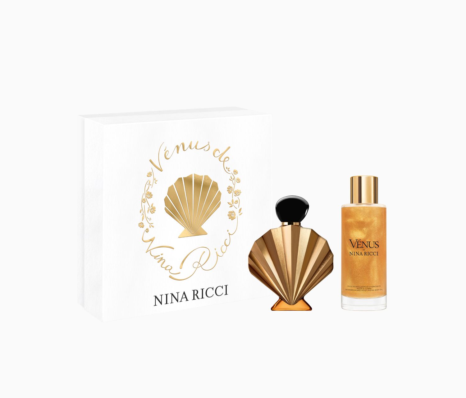 Coffret Vénus de Nina Ricci 50ml& Huile corps 100ml