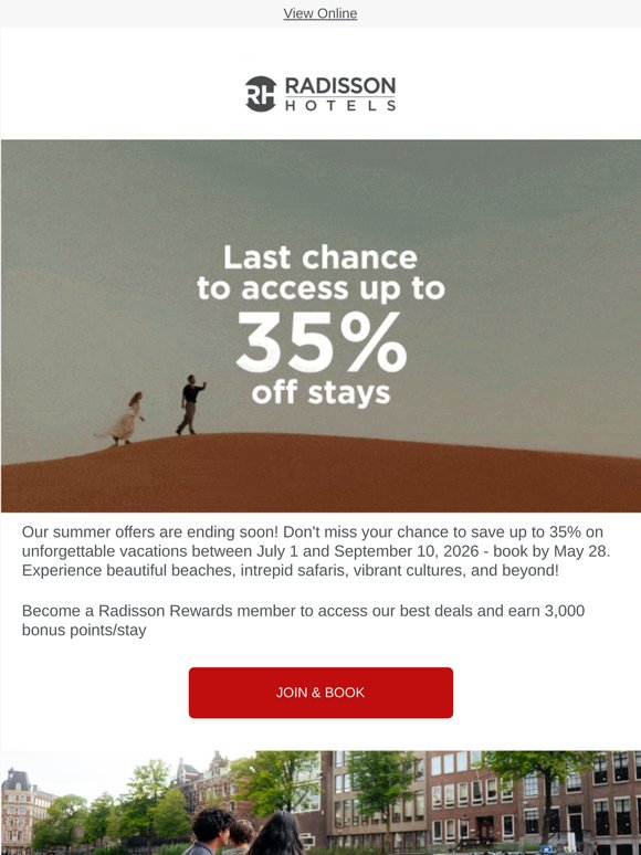 ⏰Final call to save on summer stays!
