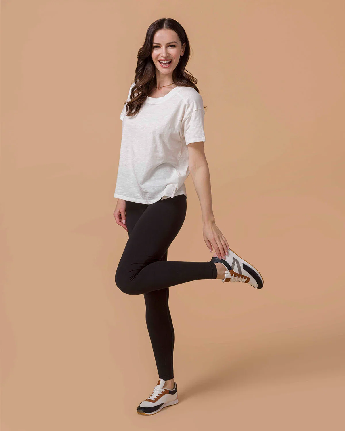 Image of The Essential Cotton Slub Tee - White