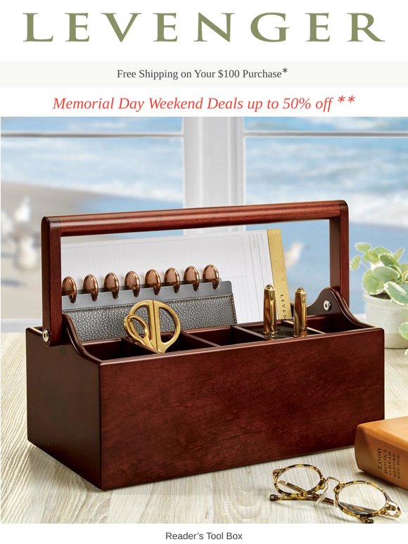 Last Day for Deals up to 50% off.