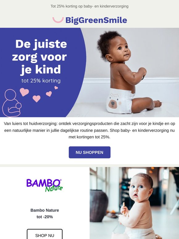 Zachte verzorging voor de allerkleinsten 👶