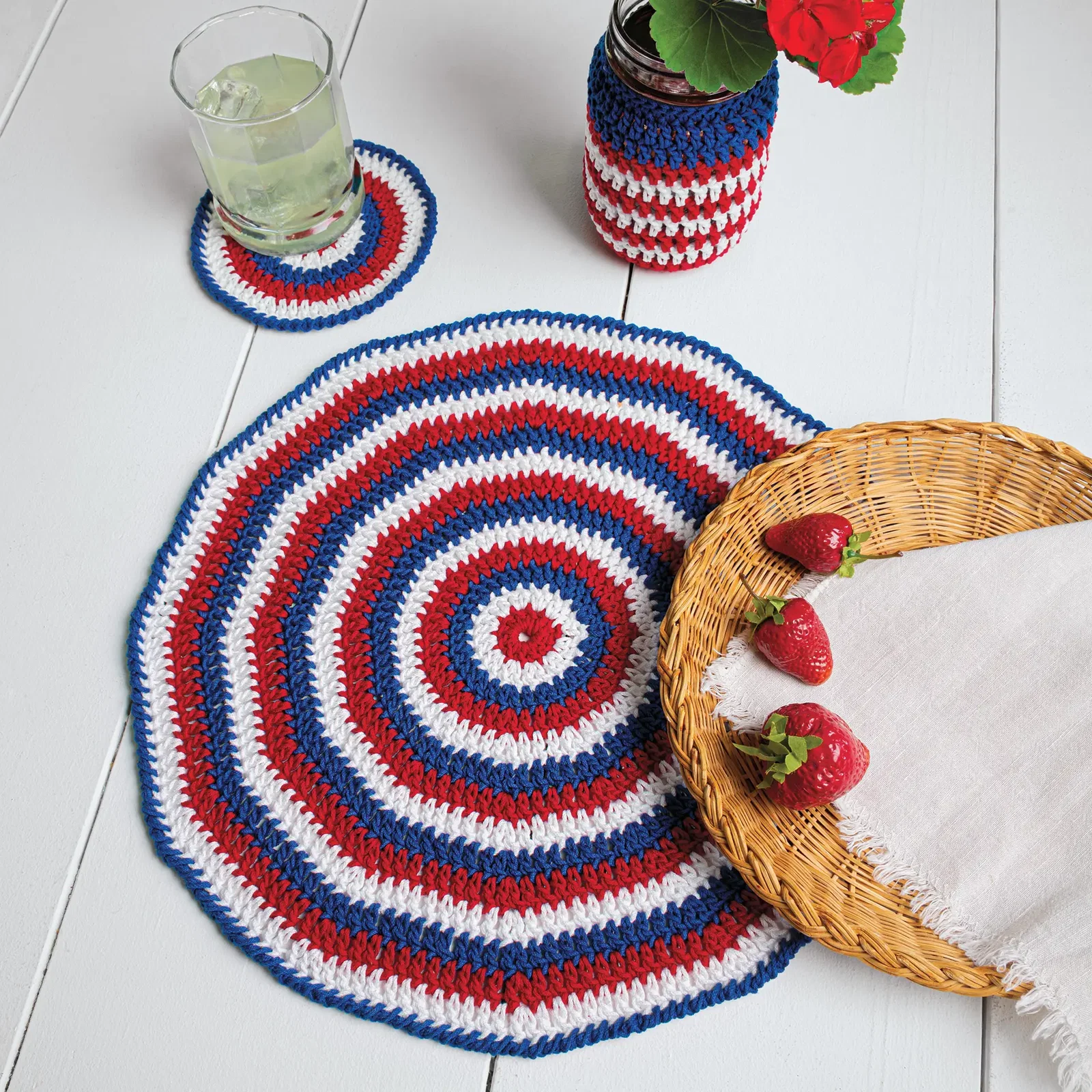 Celebrate America Set Crochet Pattern - Digital Download