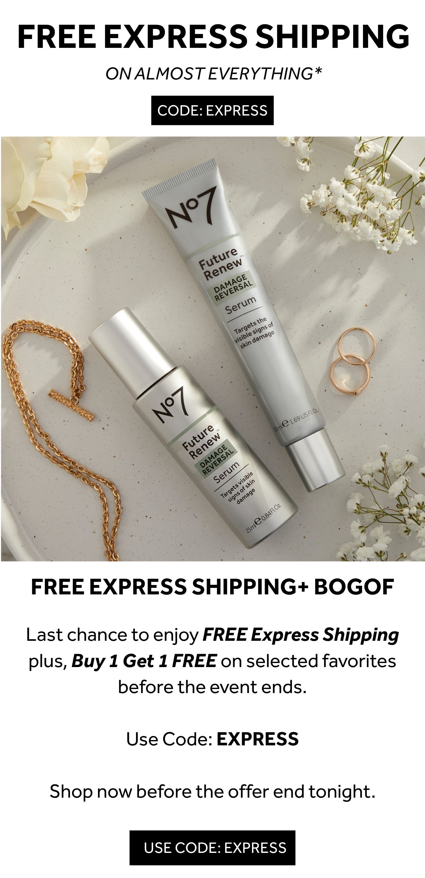 Buy one get one free on almost everything*
