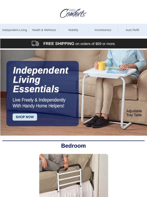 Essentials For Easier Daily Living