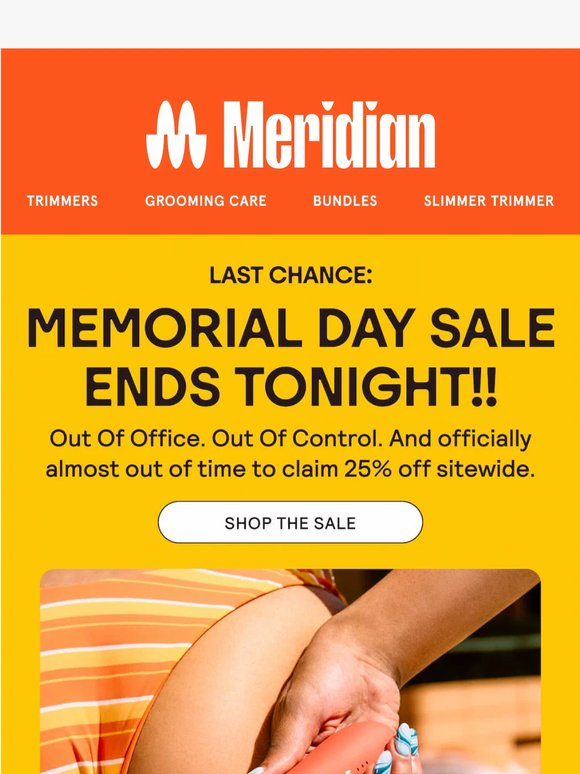 Last Chance for Memorial Day Deals! 🎉