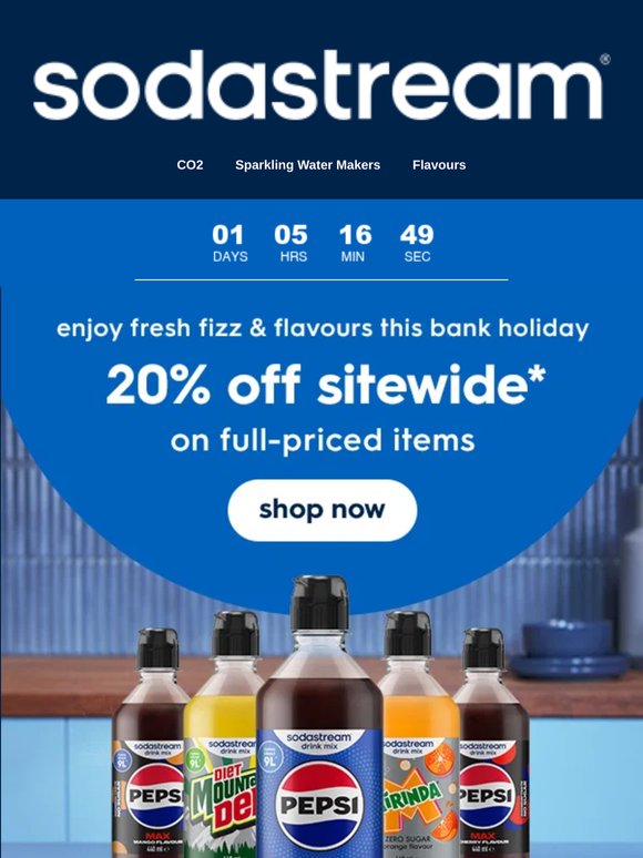 Bank Holiday Flash Sale ⚡
