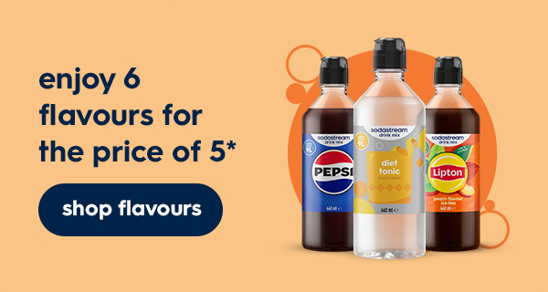 enjoy 6 flavours for the price of 5*