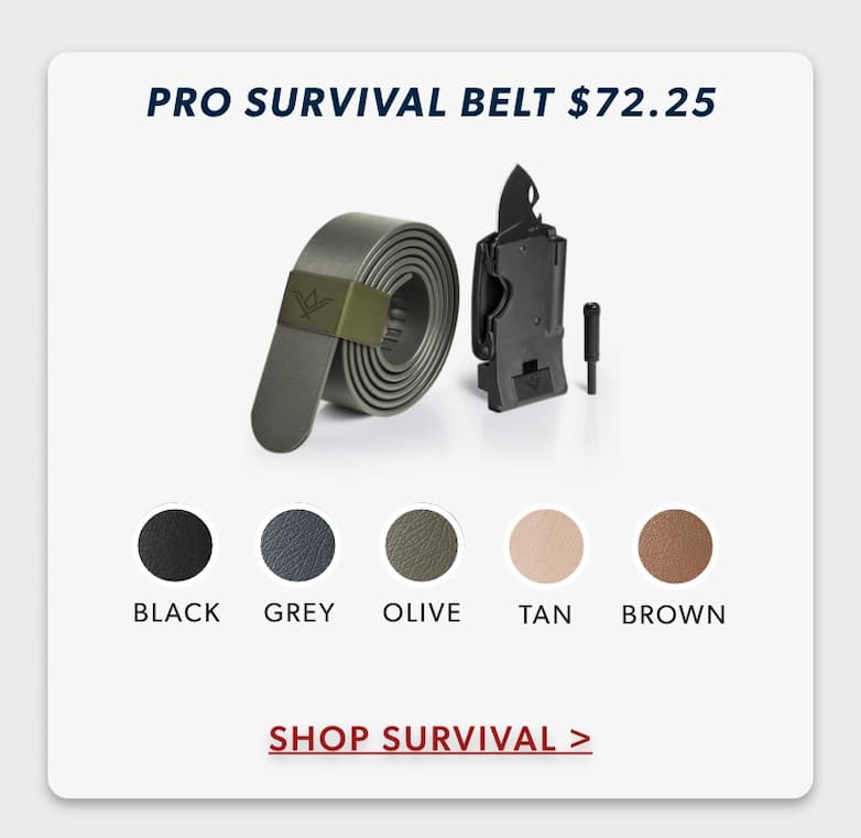 Shop Pro Survival Belt