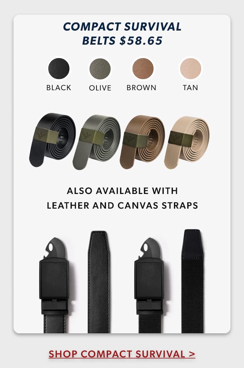 Shop Compact Survival Belt