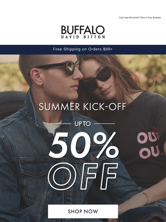 Quick, Don't Miss Our Summer Kick-Off Sale!