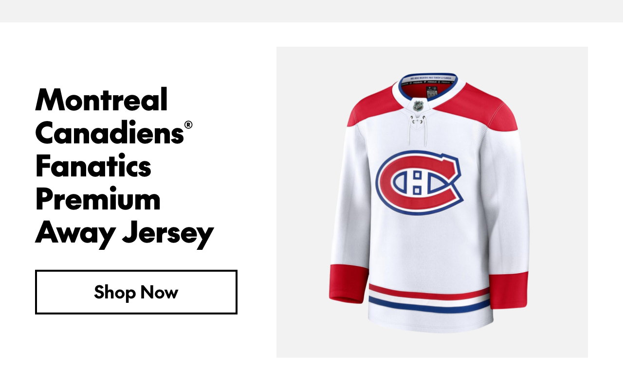 MONTREAL CANADIENS FANATICS PREMIUM AWAY JERSEY