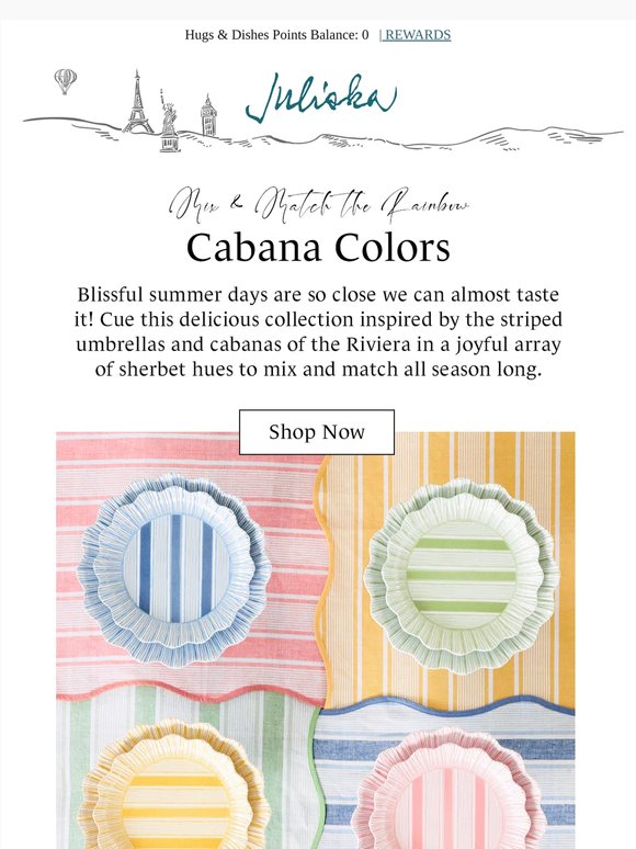 Mix & Match: Cabana Colors