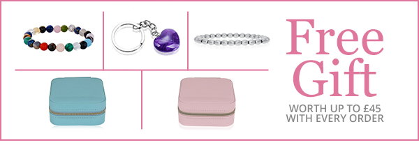 free gift worth up to £45 with every order.