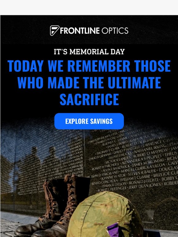 Today, we remember