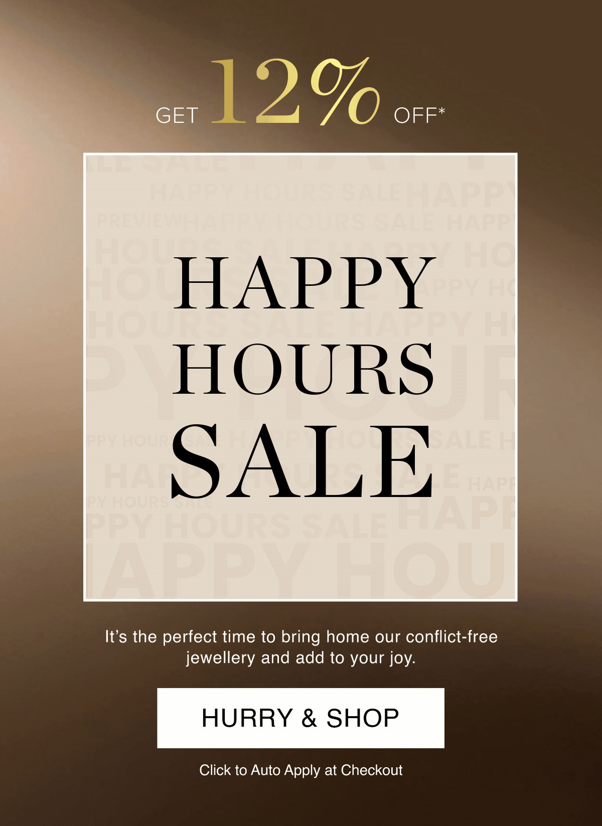 Happy Hour Sale 