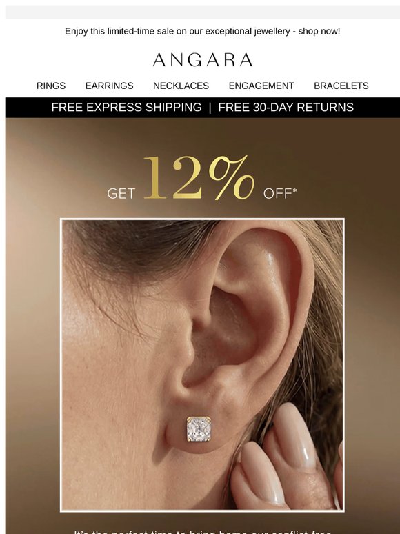 Happy Hours Are Live: Get 12% Off*😀