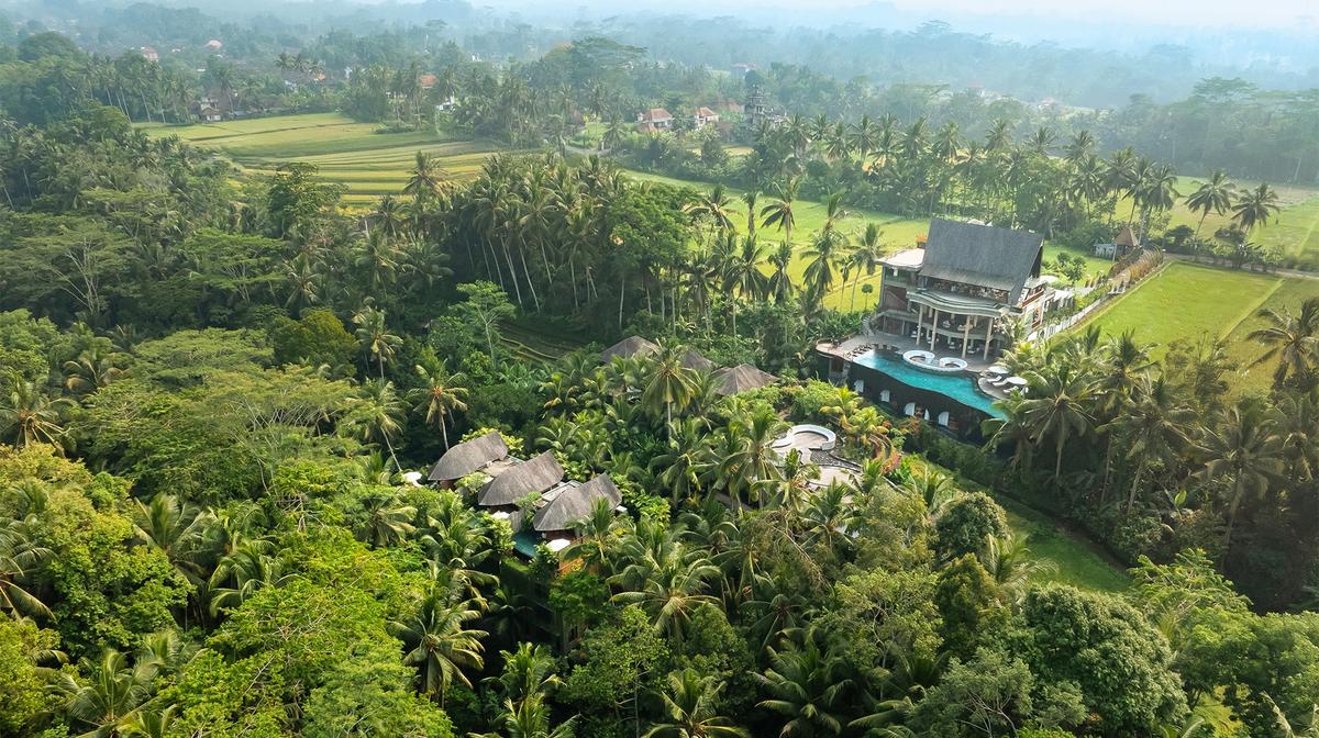 Ubud Tropical Wellness Retreat with Daily Breakfast, Nightly Cocktails & Massages 