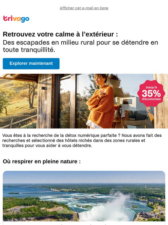 Vous avez besoin d’une escapade à la campagne 🌿