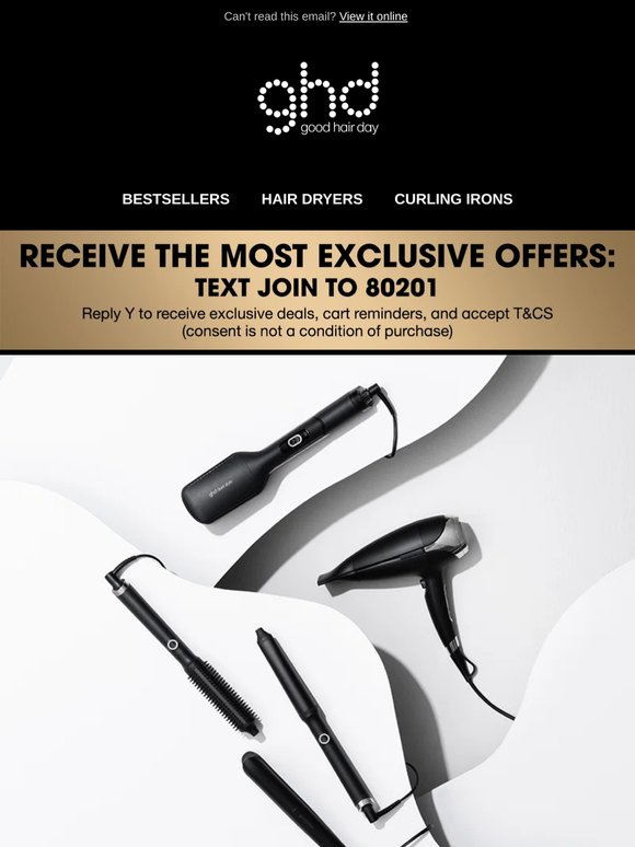 Today only! 25% off ghd Speed