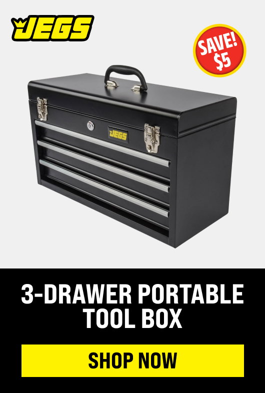 3-Drawer Portable Tool Box
