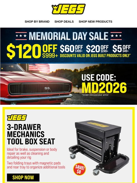Shop Our Memorial Day Deals!