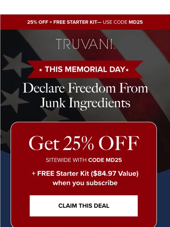 🇺🇸 Memorial Day Sale Is Now Sitewide 🇺🇸