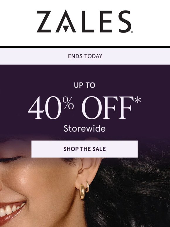 Up to 40% OFF* Select Jewelry 🤩
