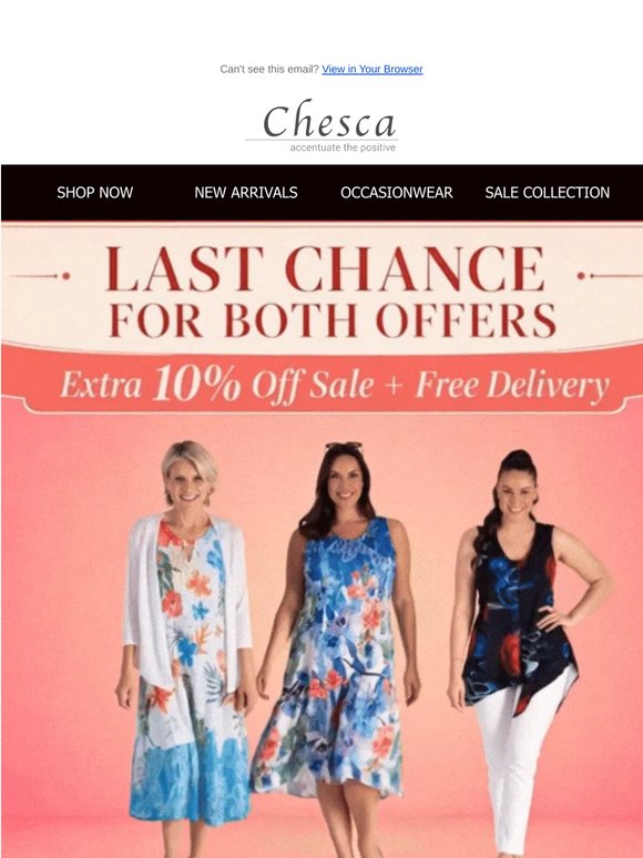 LAST CHANCE - ENDS TONIGHT! ⏰