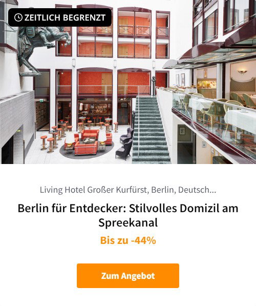 Berlin für Entdecker: Stilvolles Domizil am Spreekanal