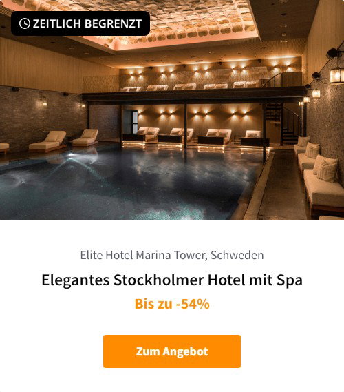 Elegantes Stockholmer Hotel mit Spa