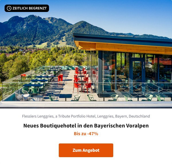 Neues Boutiquehotel in den Bayerischen Voralpen