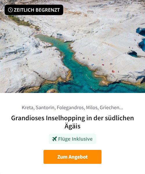Grandioses Inselhopping in der südlichen Ägäis