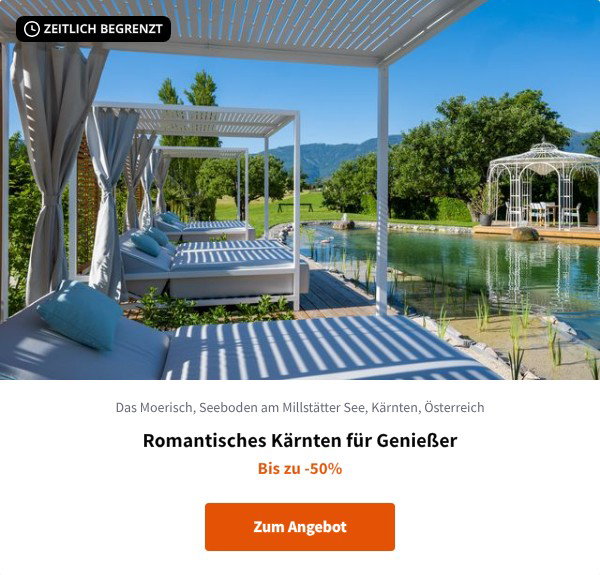 Romantisches Kärnten für Genießer