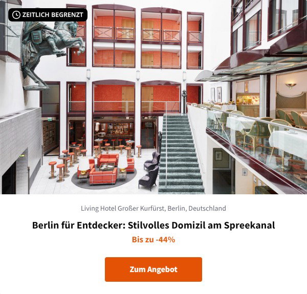 Berlin für Entdecker: Stilvolles Domizil am Spreekanal