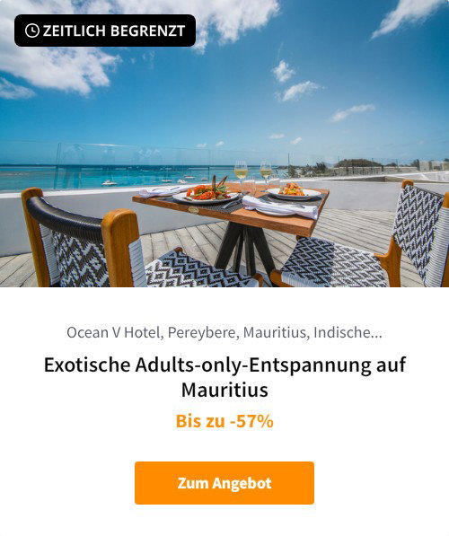 Exotische Adults-only-Entspannung auf Mauritius