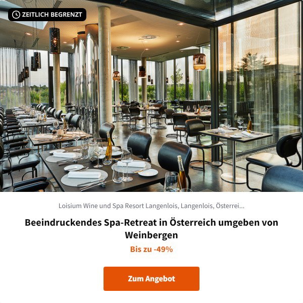 Beeindruckendes Spa-Retreat in Österreich umgeben von Weinbergen
