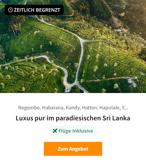 Luxus pur im paradiesischen Sri Lanka