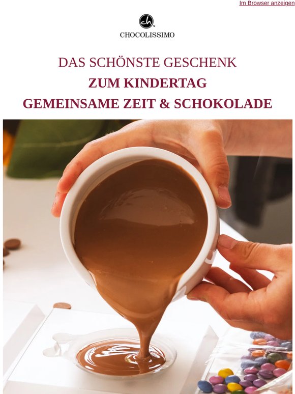 Neu: Schokolade selber machen – DIY Set für Kinder 🍫