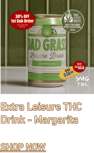 Extra Leisure THC Drink - Margarita