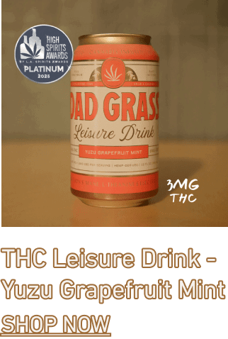 THC Leisure Drink - Yuzu Grapefruit Mint