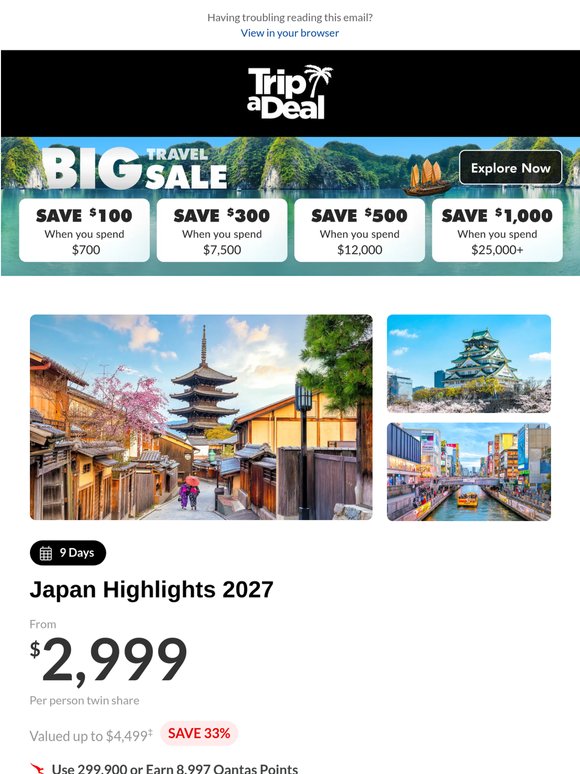 Popular new destinations, ready to go!
