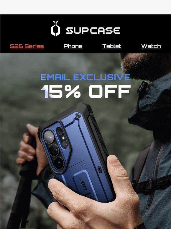 Built Tough. Save 15% Today