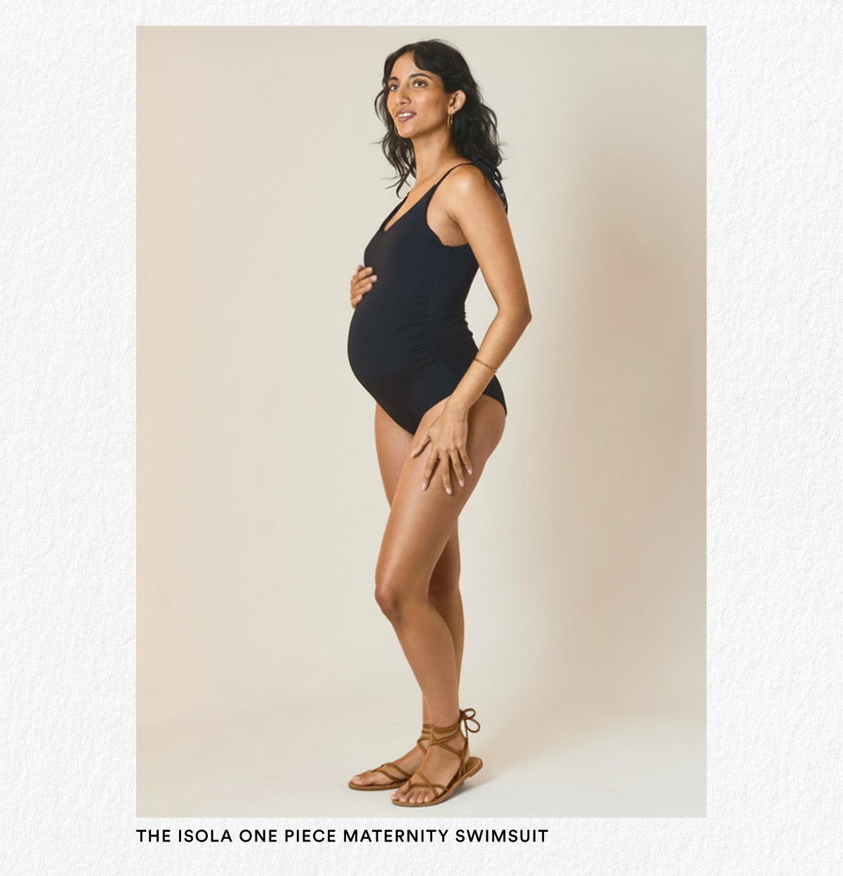 The Isola One Piece Maternity Swimsuit