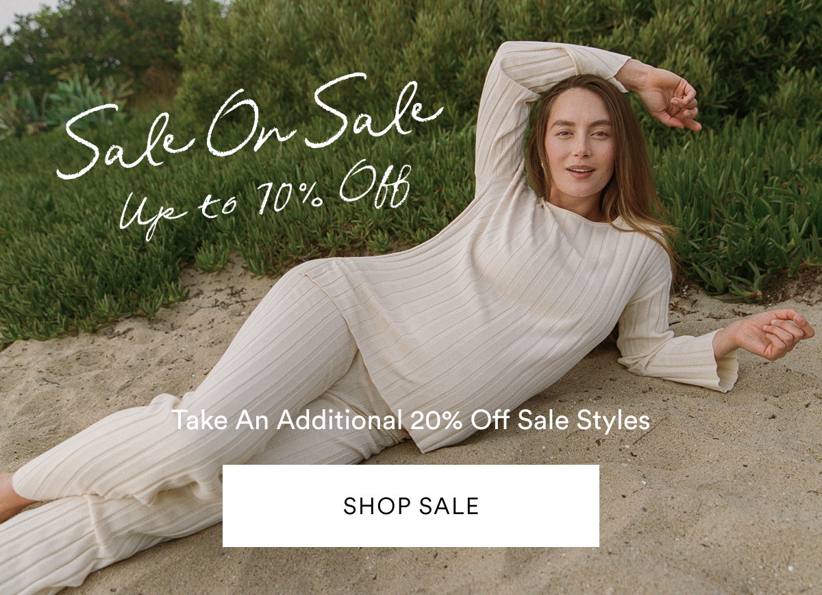 Sale on Sale Up to 70% Off