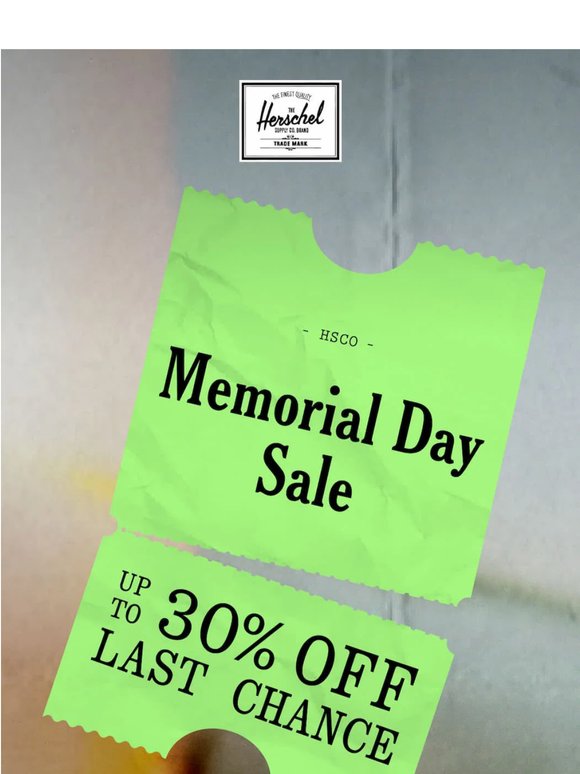Up to 30% Off Ends Tonight