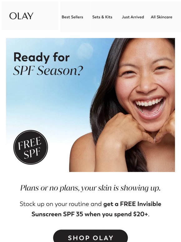 Free SPF for the Season Ahead! 😎