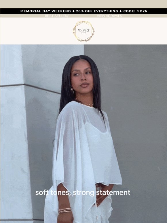 20% OFF SITEWIDE.