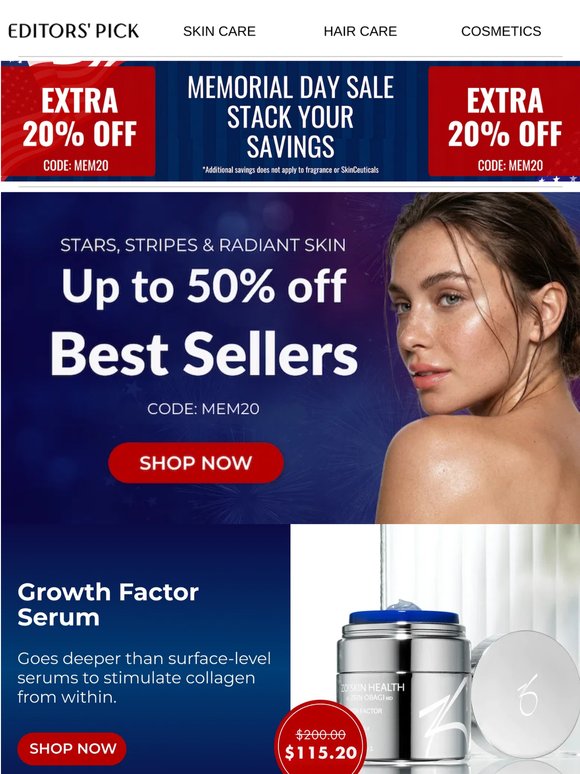 Up to 50% Off Summer Skin Favorites