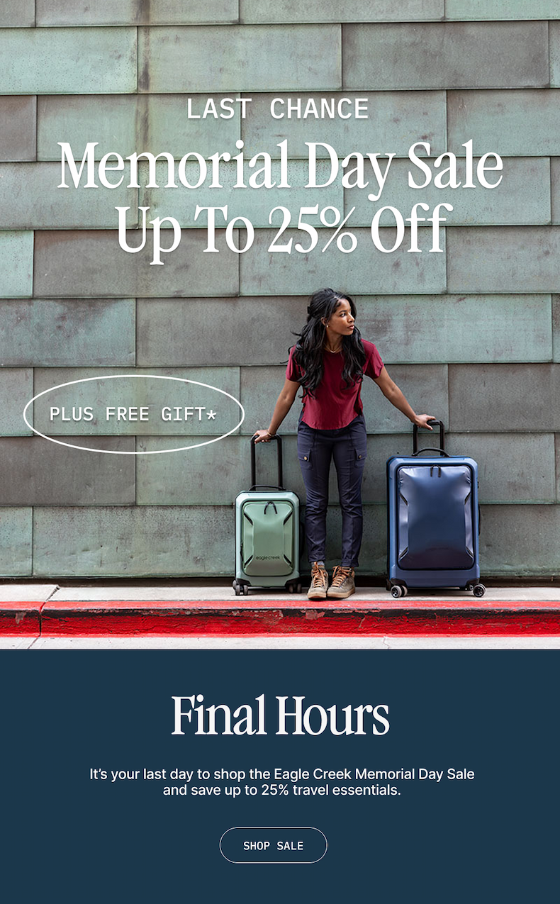 Up To 25% Off Memorial Day Sale