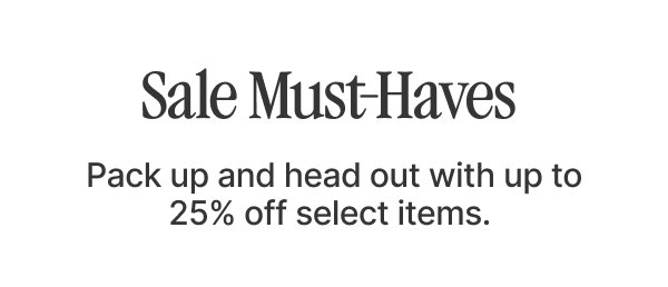 Sale Must-Haves